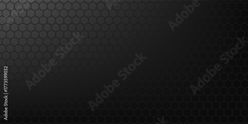 Black metal texture steel background. Perforated sheet metal. vector