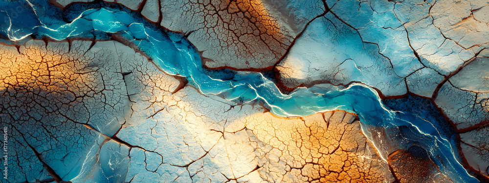 Fototapeta premium Veins of the Earth