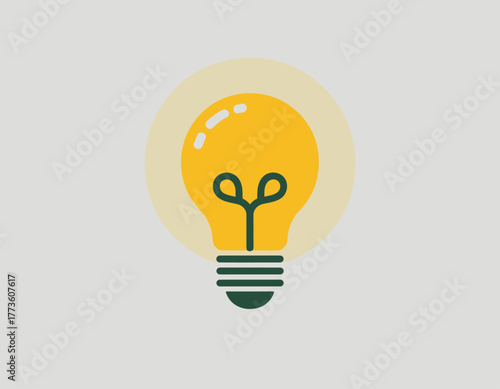This vibrant lightbulb illustration captures the essence of creativity and innovation, serving as a universal symbol for ideas, inspiration, and bright solutions for modern thinkers.