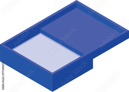 Blue matchbox revealing striking surface, creating anticipation for igniting a flame