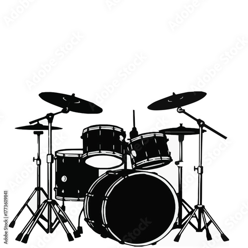 drum kit isolated