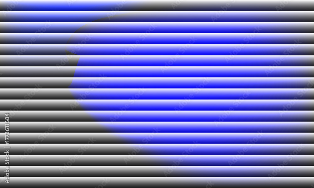 Obraz premium Abstract blue background with horizontal lines and gradient for presentation