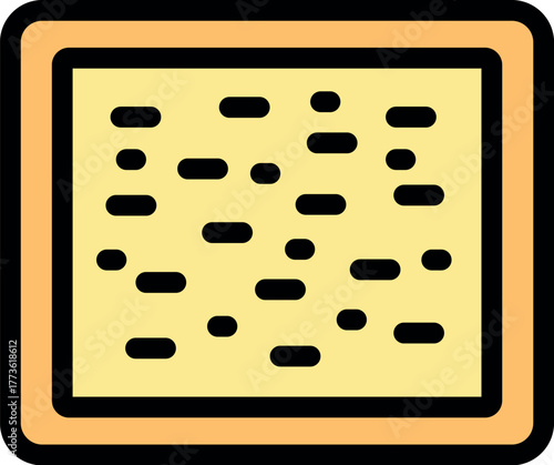 Braille alphabet representation with raised dots forming readable text for visually impaired, promoting accessibility and inclusive communication