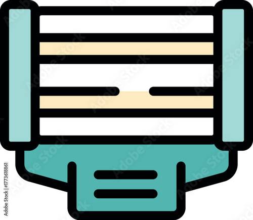 Solarium equipment providing artificial sunlight for tanning, promoting relaxation and a sun kissed glow