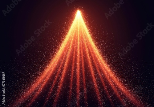 A vibrant, dynamic burst of light and particles erupting upwards, symbolizing ultimate success and a powerful, triumphant breakthrough moment ,excellence ,forward ,brilliant