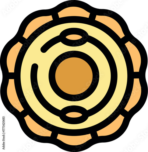 Human ovum fertilization process showing sperm cells swimming towards the egg cell, reproduction biology, new life beginning concept