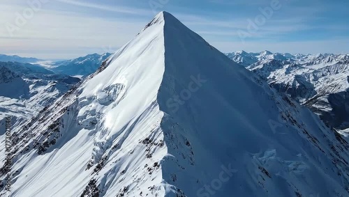 Conquering the Summit: Extreme Mountain Climbing on a Knife-Edge Ridge | Epic Winter Expedition