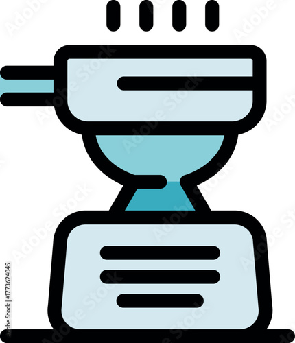 Modern 3d printer creating a trophy, celebrating achievement in technology and design