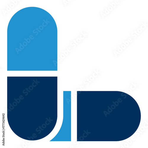 CAPSULE Blue Color Icon