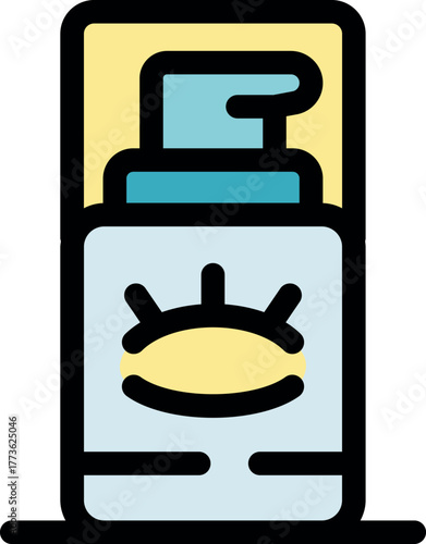 Eye cream container symbolizing beauty, skincare, and healthy vision