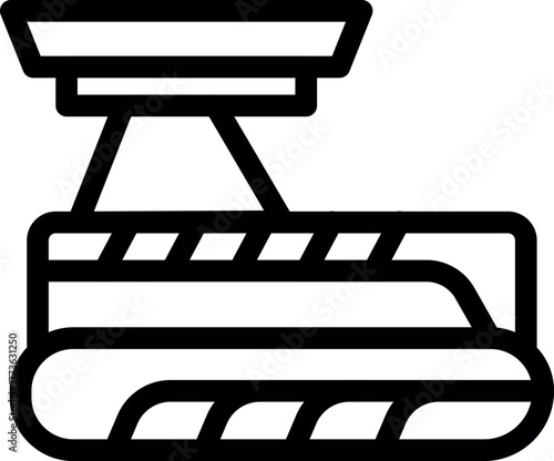 Smart combine harvester working on the field, precision agriculture, autonomous combine, future of farming