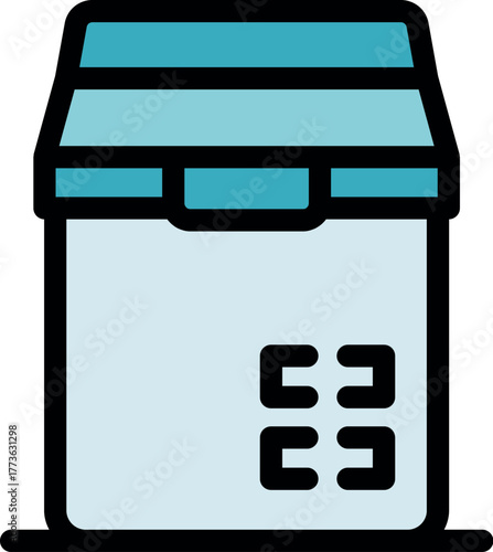 Small portable freezer ideal for keeping food and drinks cold while traveling by car, camping, or picnicking