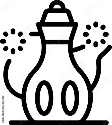 Futuristic kettle design with glowing lights, showcasing a modern and innovative kitchen appliance