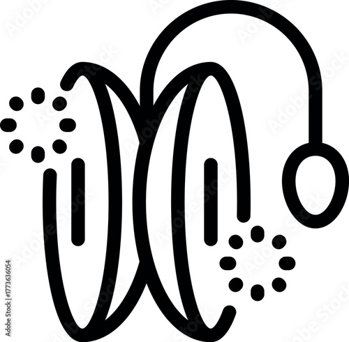 Yo yo rotating and making circles, representing childhood games, fun, and skill