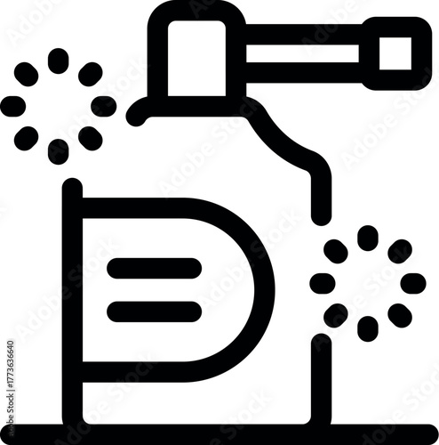 Disinfectant spray effectively eliminating bacteria and viruses, ensuring hygiene and sanitization for various surfaces