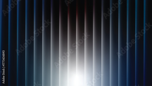 Abstract vertical light streaks on dark background