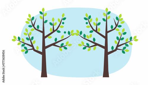 Budding trees stretch their branches toward the sun their tender leaves unfurling with shades of bright lime and emerald.