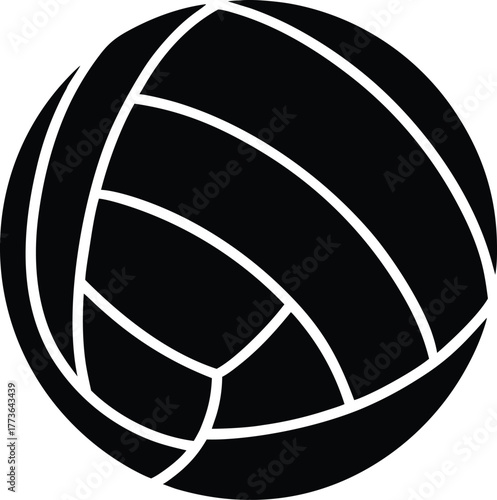 Volleyball vector icon