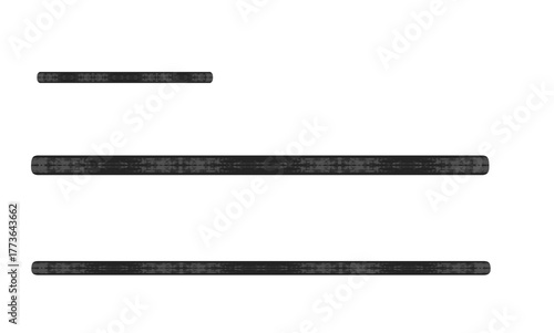 Photography Carbon fiber sticks, horizontal