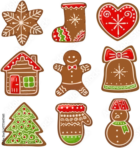 Cutee Christmass Iconn Set in...