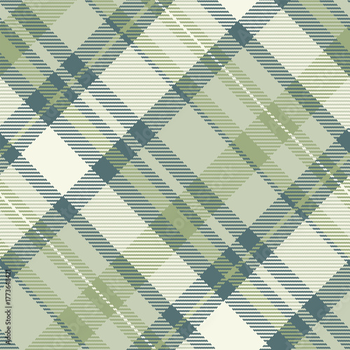 Copy space tartan textile background, colorful seamless fabric plaid. Fade texture check vector pattern in pastel and light colors.