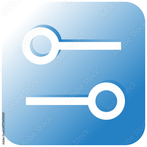 select con gradiente blu