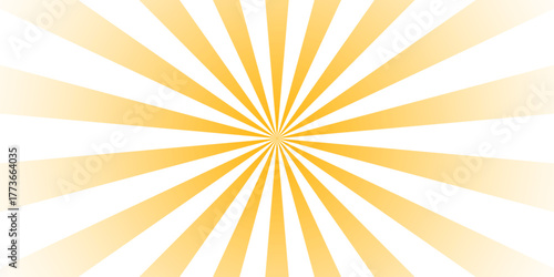 Radiant Sun Rays Transparent Background Vector. Bright Sunburst Light Effect, Starburst Graphic Design for Summer, Comic, or Promotion