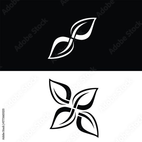 vector illustration of green leaf