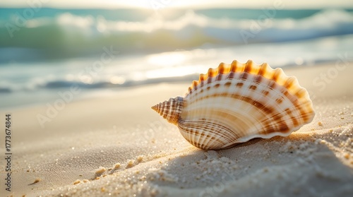 seashells on the beach