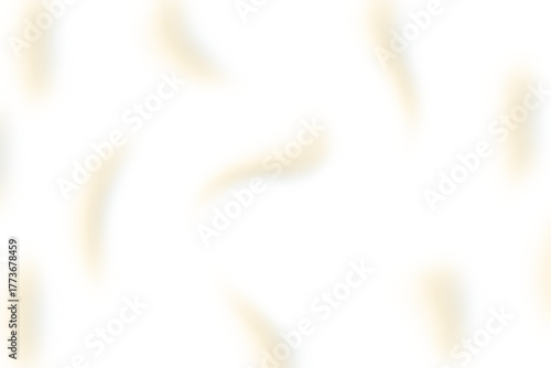 Obraz na plátně Microscopic view of elongated pale green microorganisms with a curved shape isol