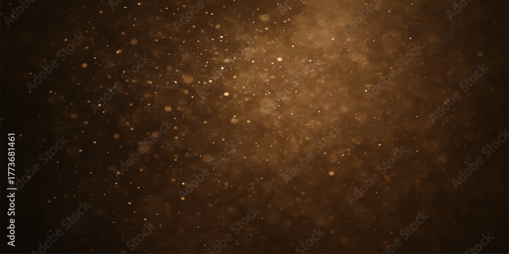 Obraz premium Abstract blue light on dark window with winter rain drops like a galaxy of stars at night