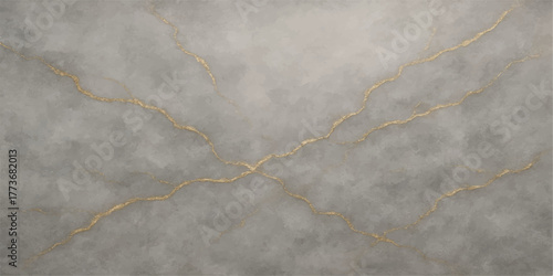 An abstract pattern of cracked, old stone and concrete forms a rough, grunge wall surface texture