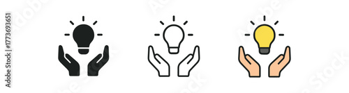 joint problem solving icon on white background Black silhouette flat icon outline icon and colored icon style three minimal vector icon style