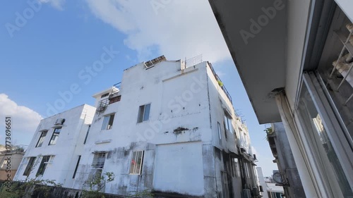 old building in the city