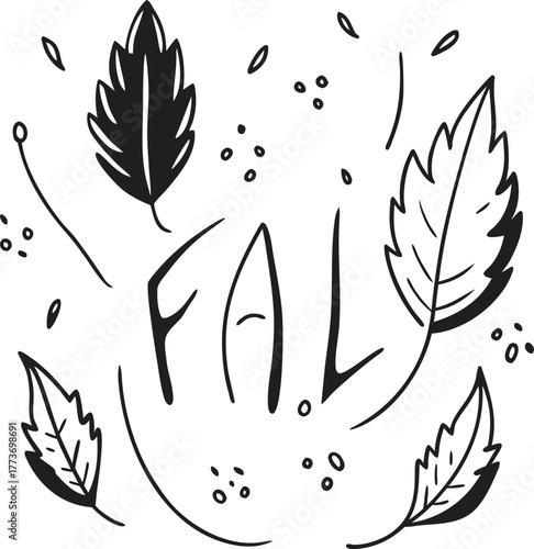 Hand drawn mystical alien landscape with a towering peak and stars