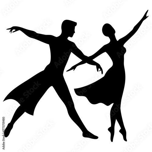 Dynamic silhouettes of athletes in a spirited foot race, showcasing the intensity and motion of a competitive running event, embodying effort and determination