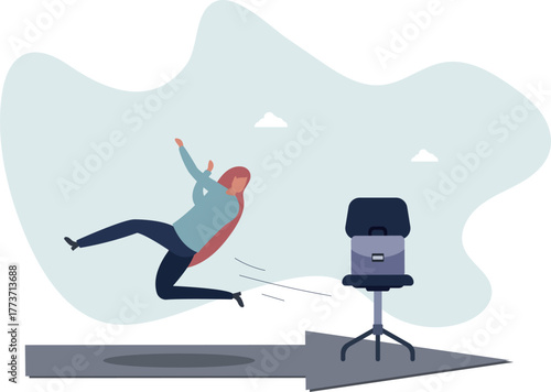 Wrong direction lead to mistake, leadership decision to be difference or opposite, mislead or false to get lost concept.life and employment of people.