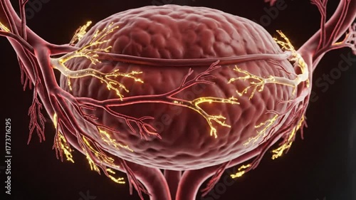 Detailed 3D Animation of the Human Bladder Anatomy and Function.