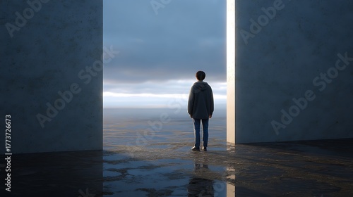 The threshold of a new beginning and major life decision