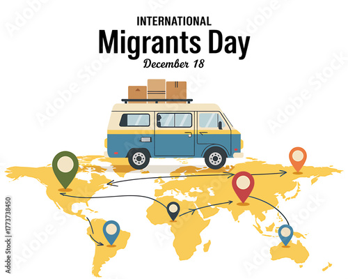 Celebrating International Migrants Day on December 18th Honoring Global Mobility and Diversity