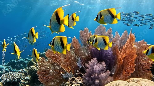 Angelfish drift like paper kites in the gentle, barely perceptible current.