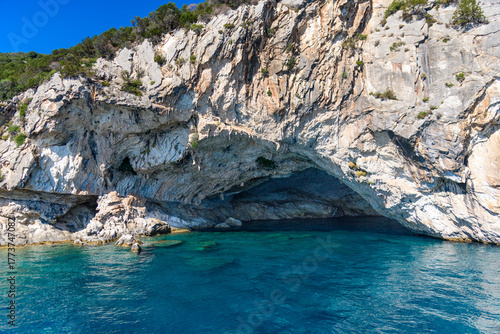 Cave of Papanikolis, Meganisi, Lefkas, Greece - Ionian sea