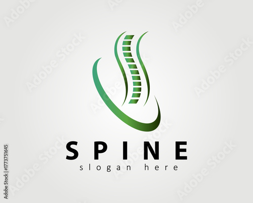 spine logo vector illustration general concept for illustration business company