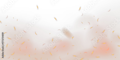 fire embers or spark particles with transparent background Fire sparks isolated on transparent background. Glowing Fire particles embers sparks. Orange glitter particles Flying up.