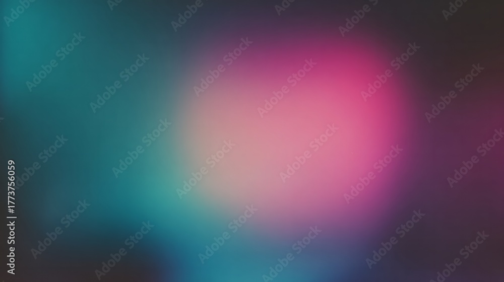 Fototapeta premium Soft gradient blend of teal, pink, and purple creates a vibrant backdrop.
