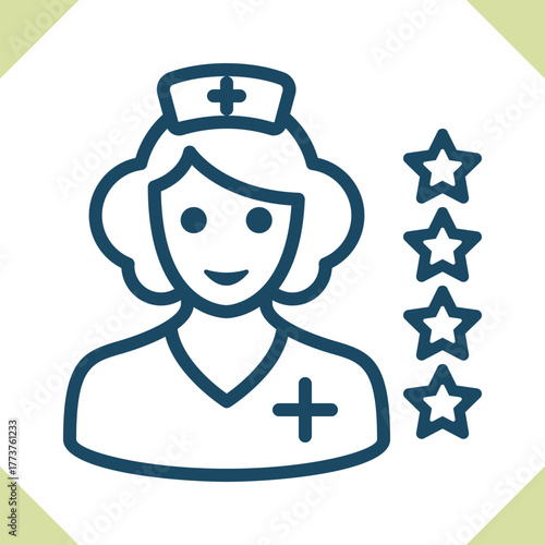 Nurse Rating Icon