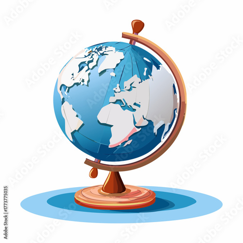 Globe icon – Earth, geography, travel, world education