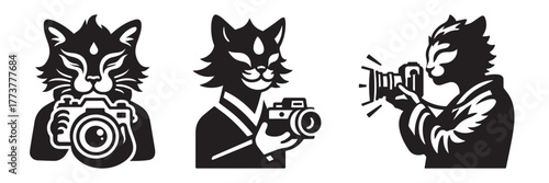 Cat Photographer Captures Moments with Artistic Flair.