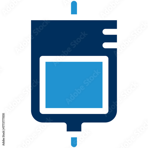 BLOOD Blue Color Icon