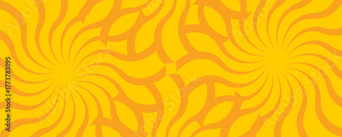 Pop art yellow comic book cartoon magazine cover. Cartoon cute retro Strip pattern mock up. Vector halftone illustration. Vintage background for comic superhero text.